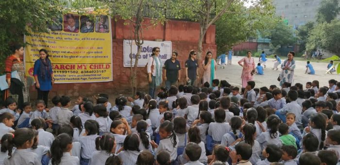 Chlid security Awareness program at Rajkiya Sarvodaya Sah Shiksha Vidyalaya