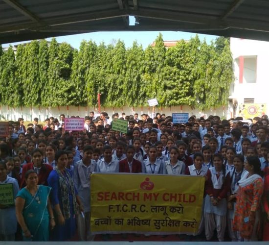 Conducted child security awareness program with good touch bad touch